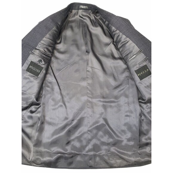 Britches Of Georgetowne Wool Blazer Mens 38R Bespoke TwillJacket Sportcoat - Picture 4 of 12